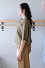 Homecore - Terra 3/4 Sweatshirt - Desert Beige - side