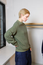 Load image into Gallery viewer, Homecore - Aquae Sponge Sweatshirt - Rosemary Green - side
