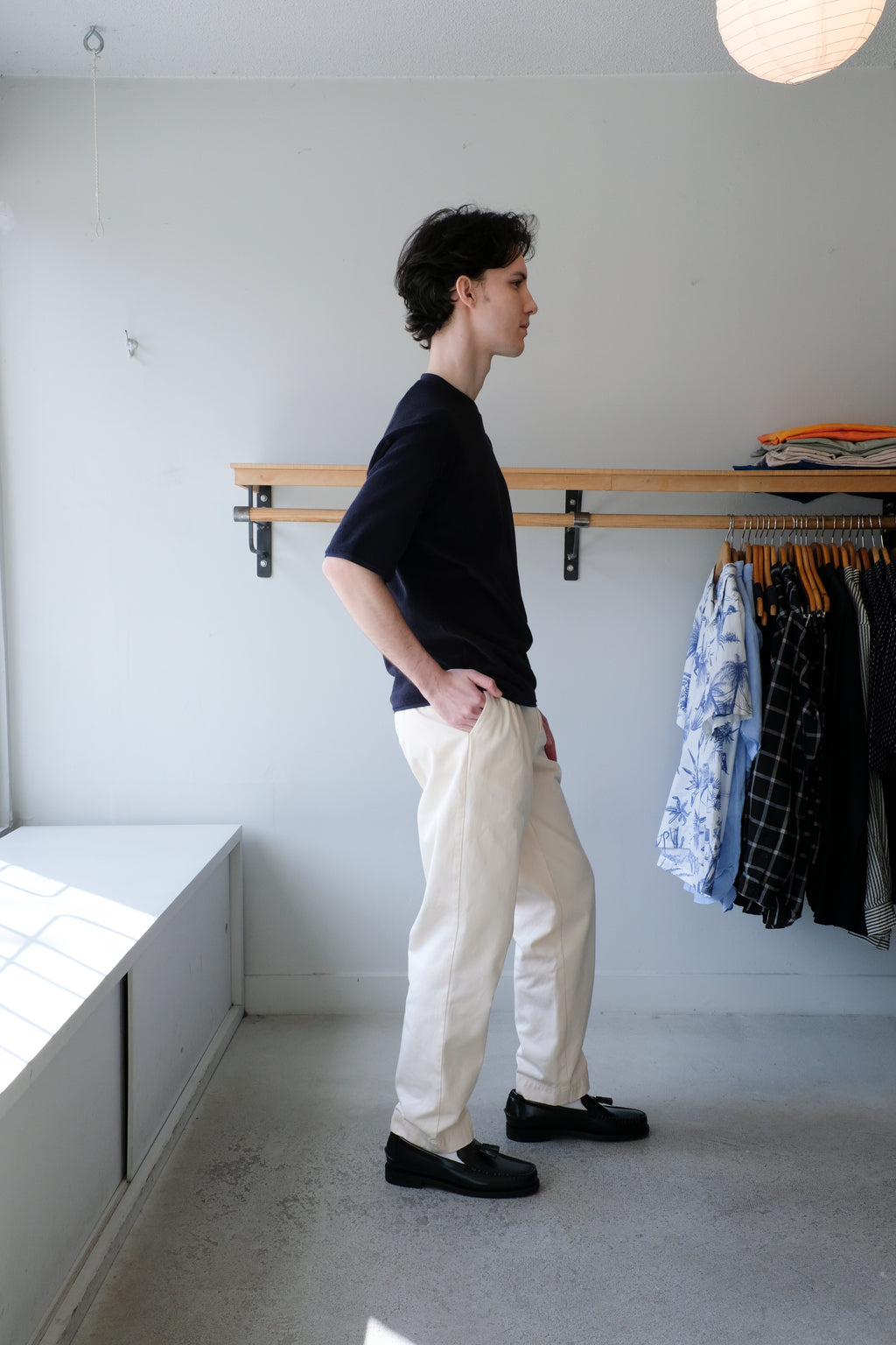 Tosho Trousers - Ivory