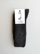 Load image into Gallery viewer, Homecore Alpaca Socks - Anthracite
