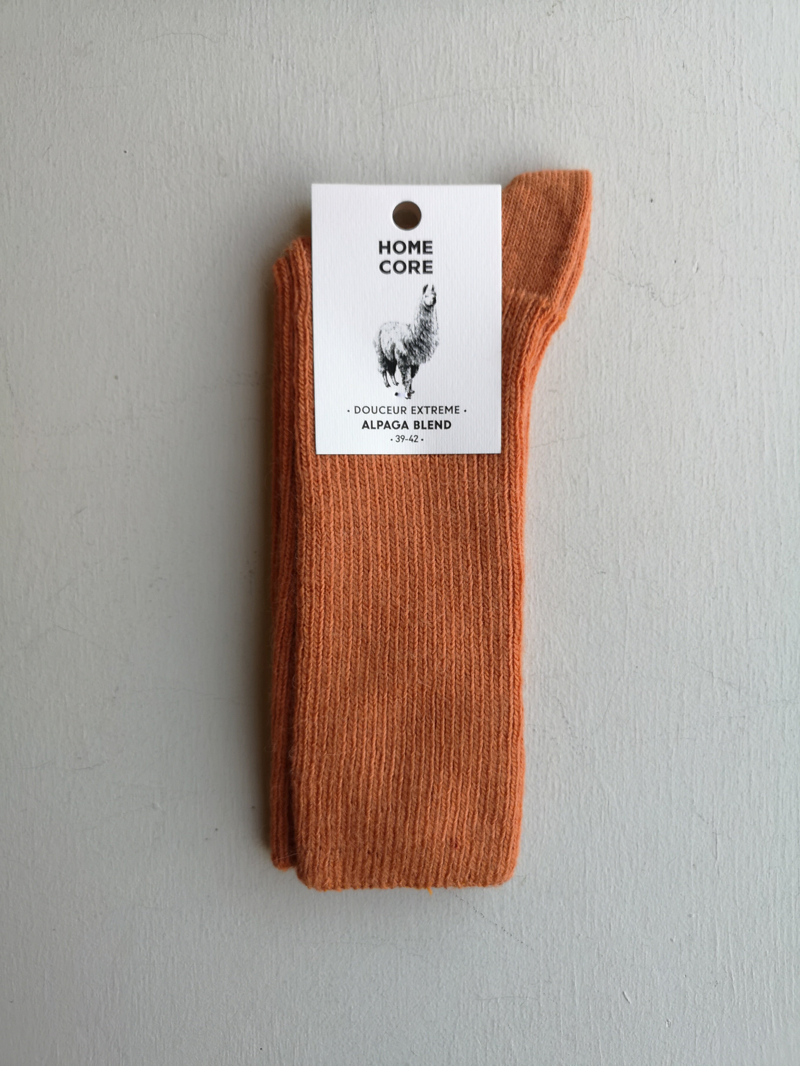 Homecore Alpaca Socks - Bordeaux