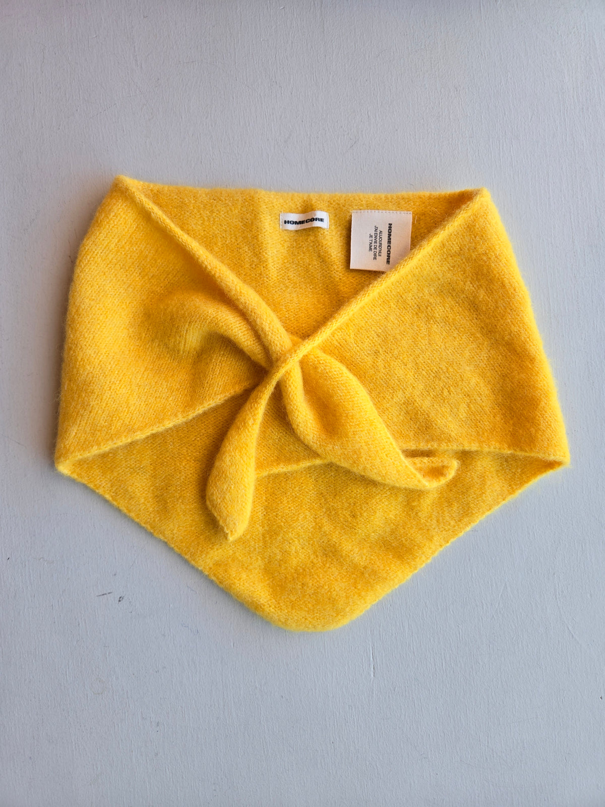 Homecore - Baby Bandana - Bright Yellow