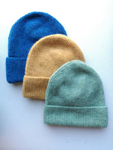 Load image into Gallery viewer, Homecore Baby Hat Beanie - Various Colours (Green Smoke, Solid Gold, Azure Blue)
