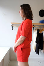 Load image into Gallery viewer, Homecore - Calypso Plush Shorts - Red Heat - side
