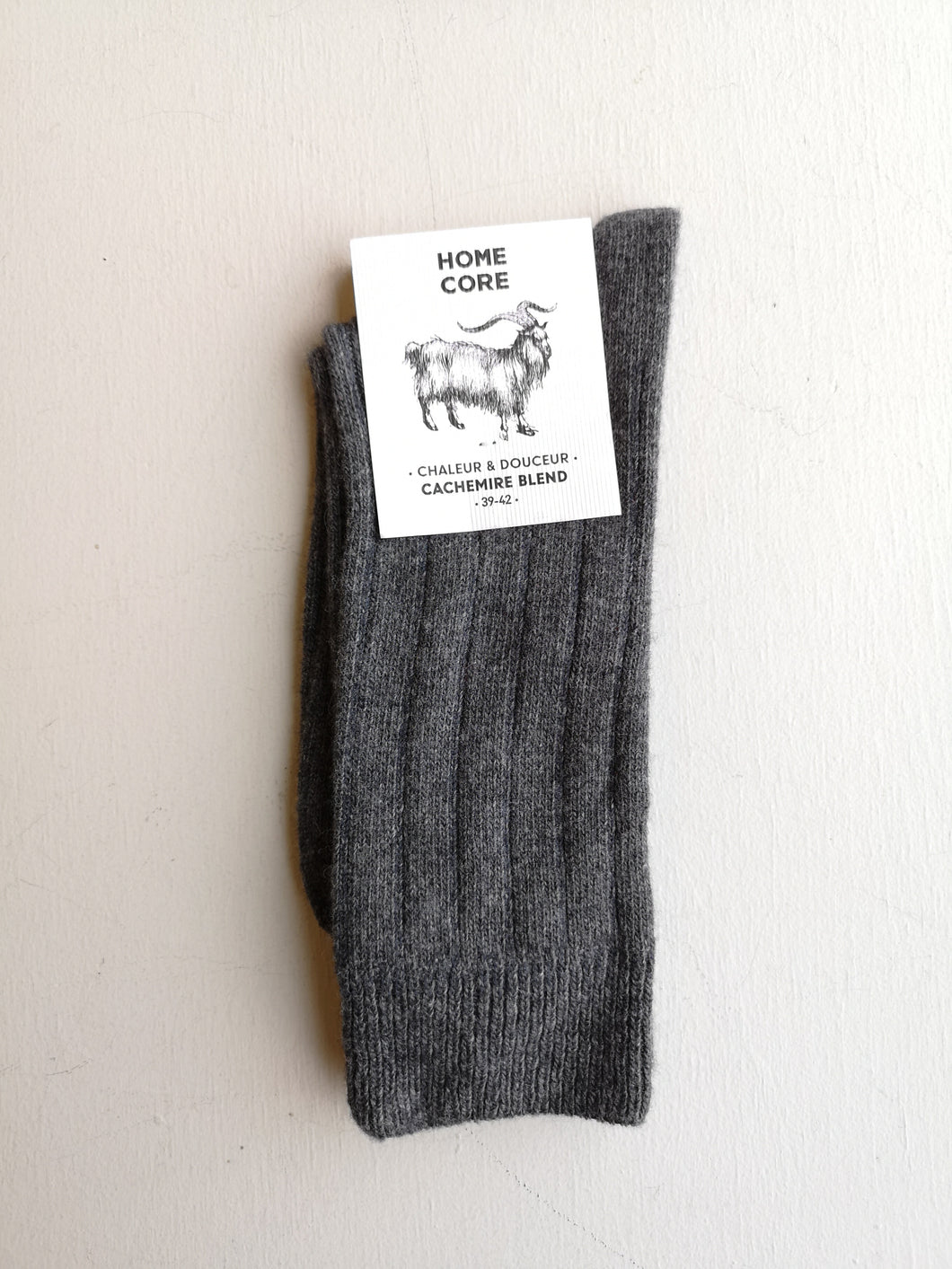 Homecore Cashmere Socks - Anthracite