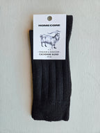 Homecore Cashmere Socks - Black