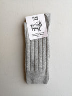 Homecore Cashmere Socks - Ash Grey