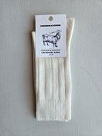 Homecore Cashmere Socks - Cream