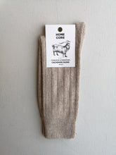 Load image into Gallery viewer, Homecore Cashmere Socks - Cream
