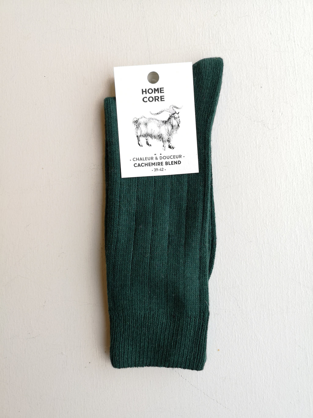Homecore Cashmere Socks - Green