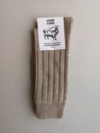 Homecore Cashmere Socks - Soybean