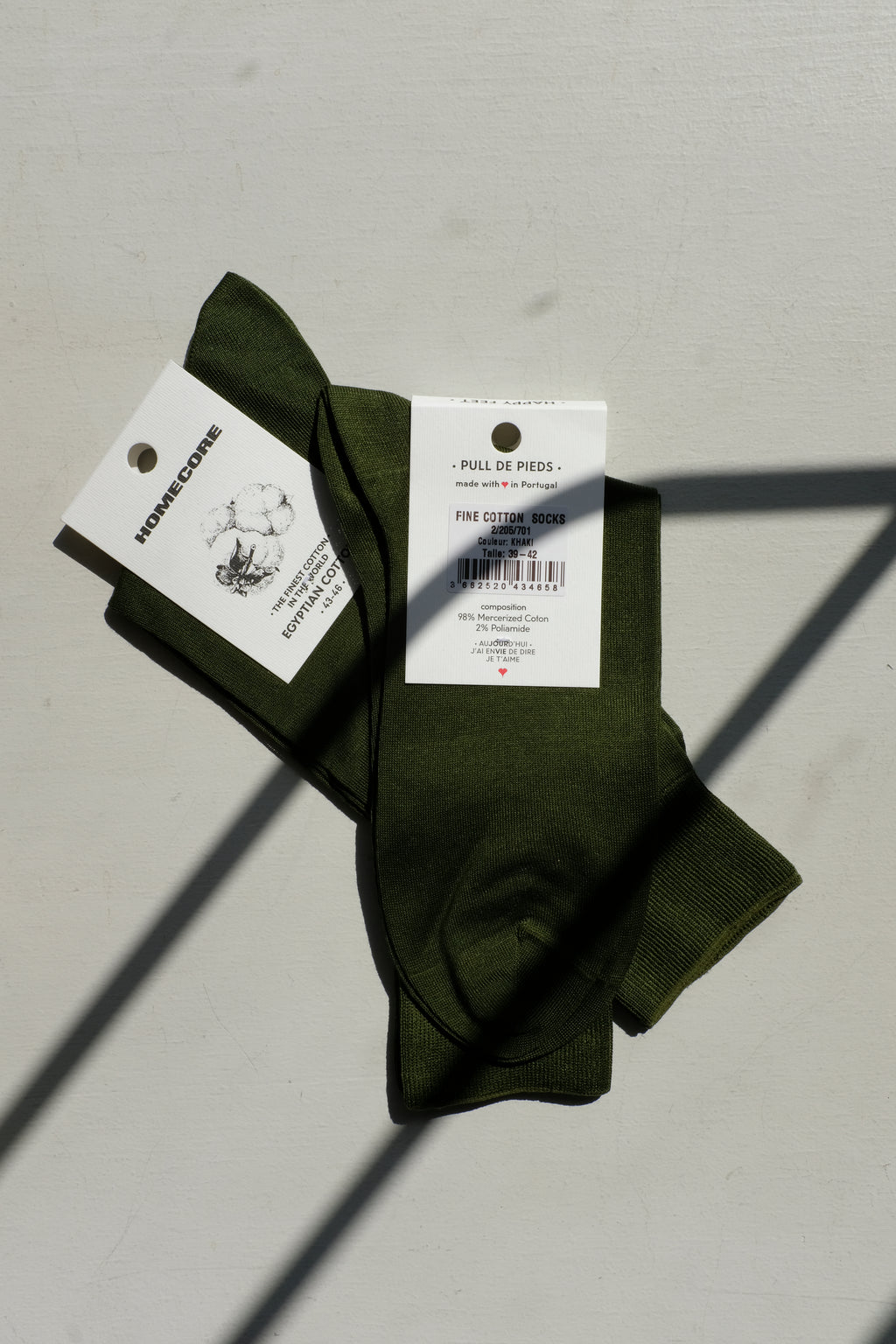 Fine Egyptian Cotton Socks - Various Colours