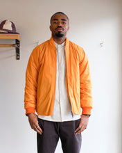 Load image into Gallery viewer, Homecore - JR Puffer Reversible Jacket - Pumpkin - orange side - front

