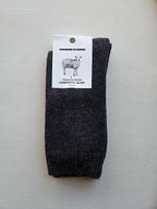 Homecore Lambswool Socks - Anthracite