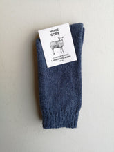 Load image into Gallery viewer, Homecore Lambswool Socks - Blue
