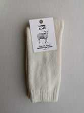 Load image into Gallery viewer, Homecore Lambswool Socks - Cream
