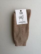 Load image into Gallery viewer, Homecore Lambswool Socks - Rustic Oak
