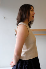 Load image into Gallery viewer, Homecore - Niobe Knit Tank Top - Ecru - side
