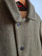 Homecore Steve Sheep Wool Coat - Greenery - green collar