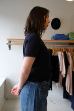 Load image into Gallery viewer, Homecore - Taylor T-Shirt - Dark Navy - side
