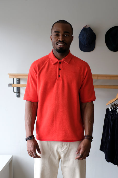 Homecore - Topos Polo - Red Heat - male model - front