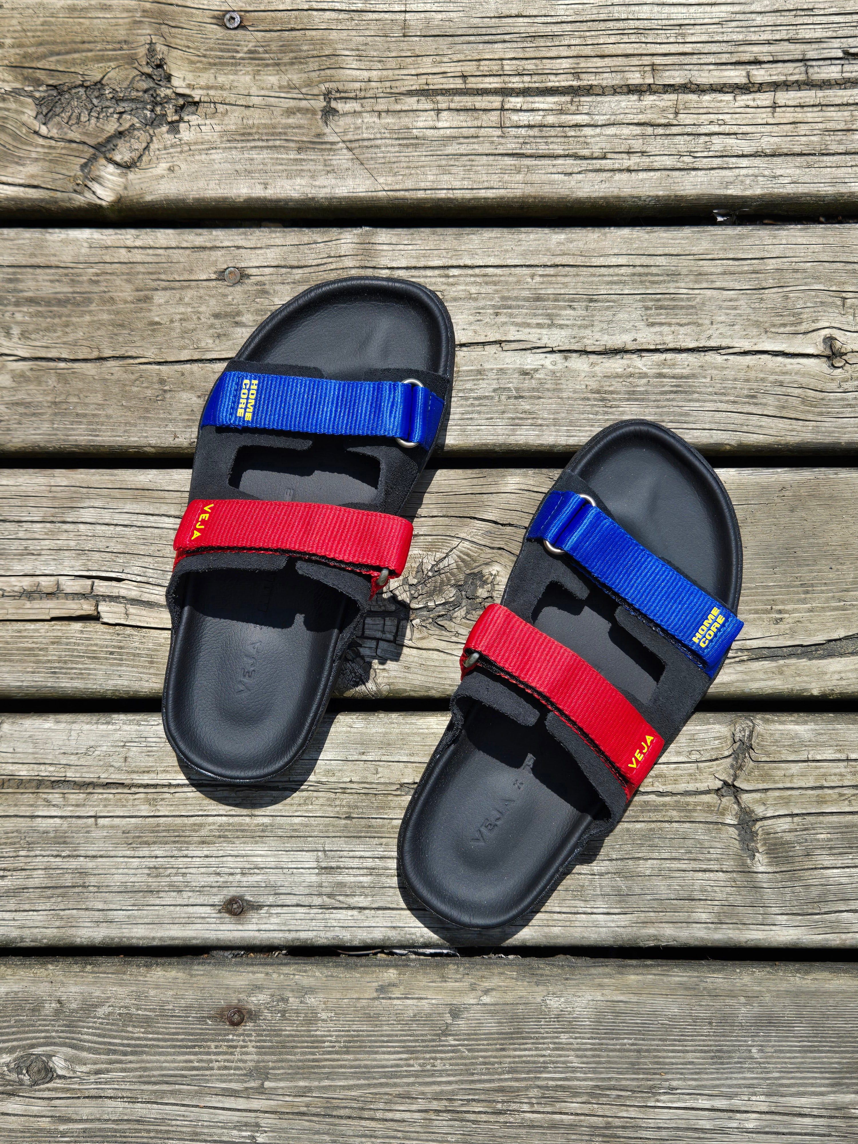 Homecore x Veja Pekin Paros Sandal - Black