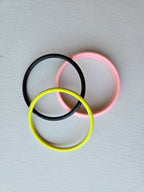 Ina Seifart - Armreifen Bracelet - Blush/Black/Lime