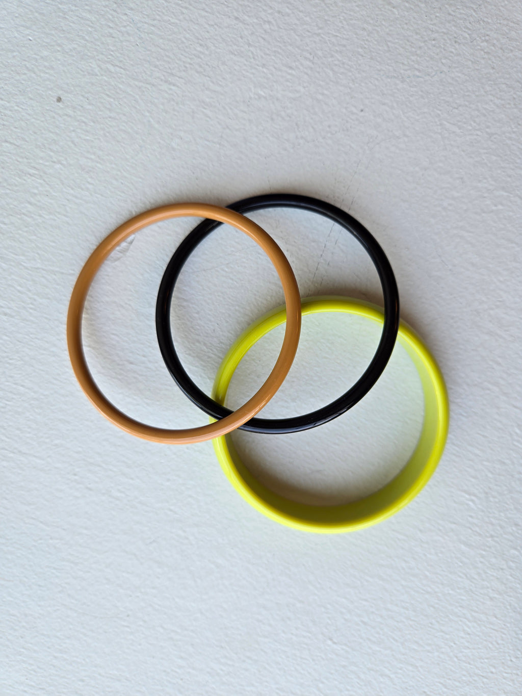 Ina Seifart - Armreifen Bracelet - Lime/Black/Mocca