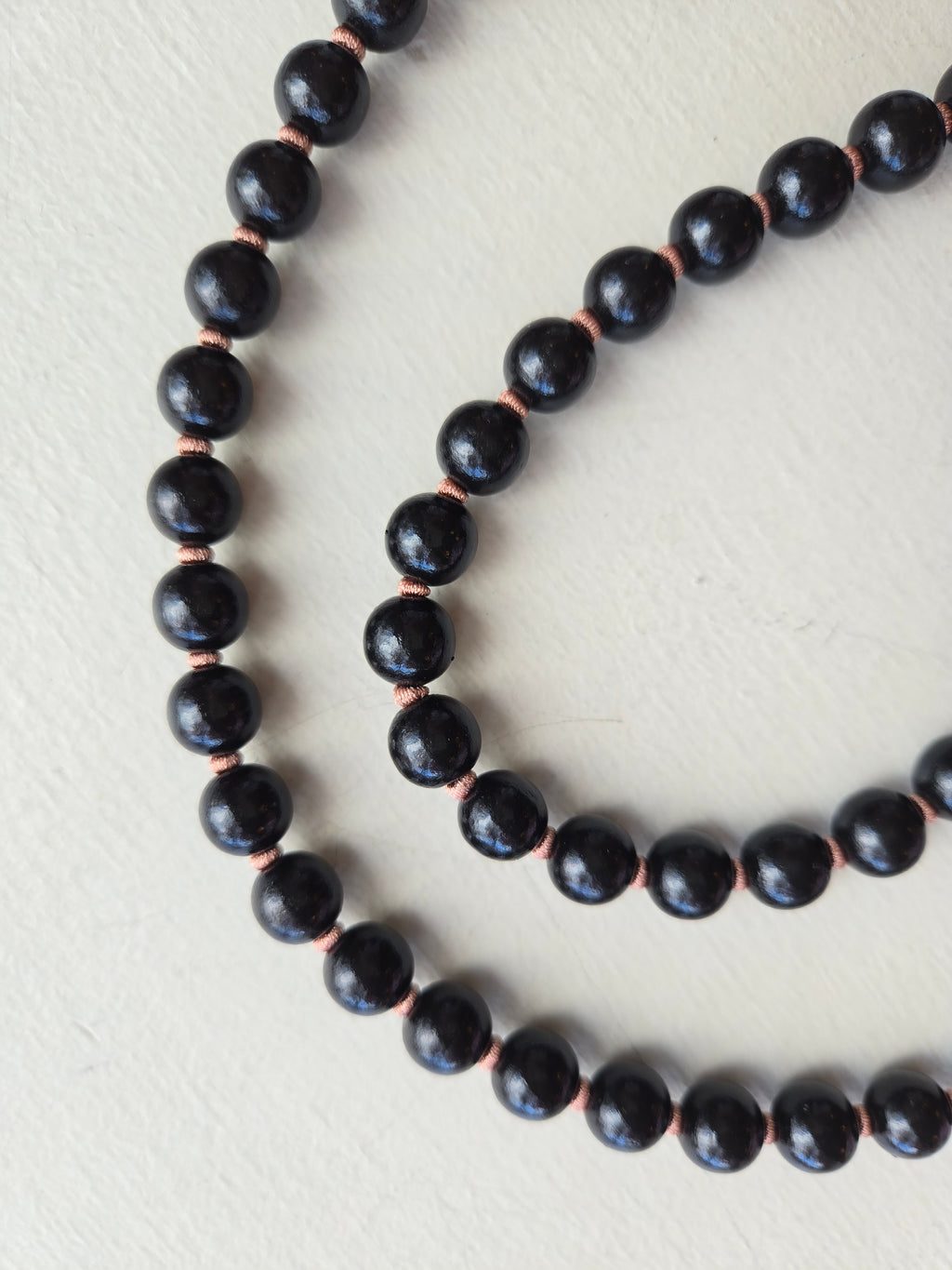 Ina Seifart - Handykette Phone Necklace - Black/Mousse Rope