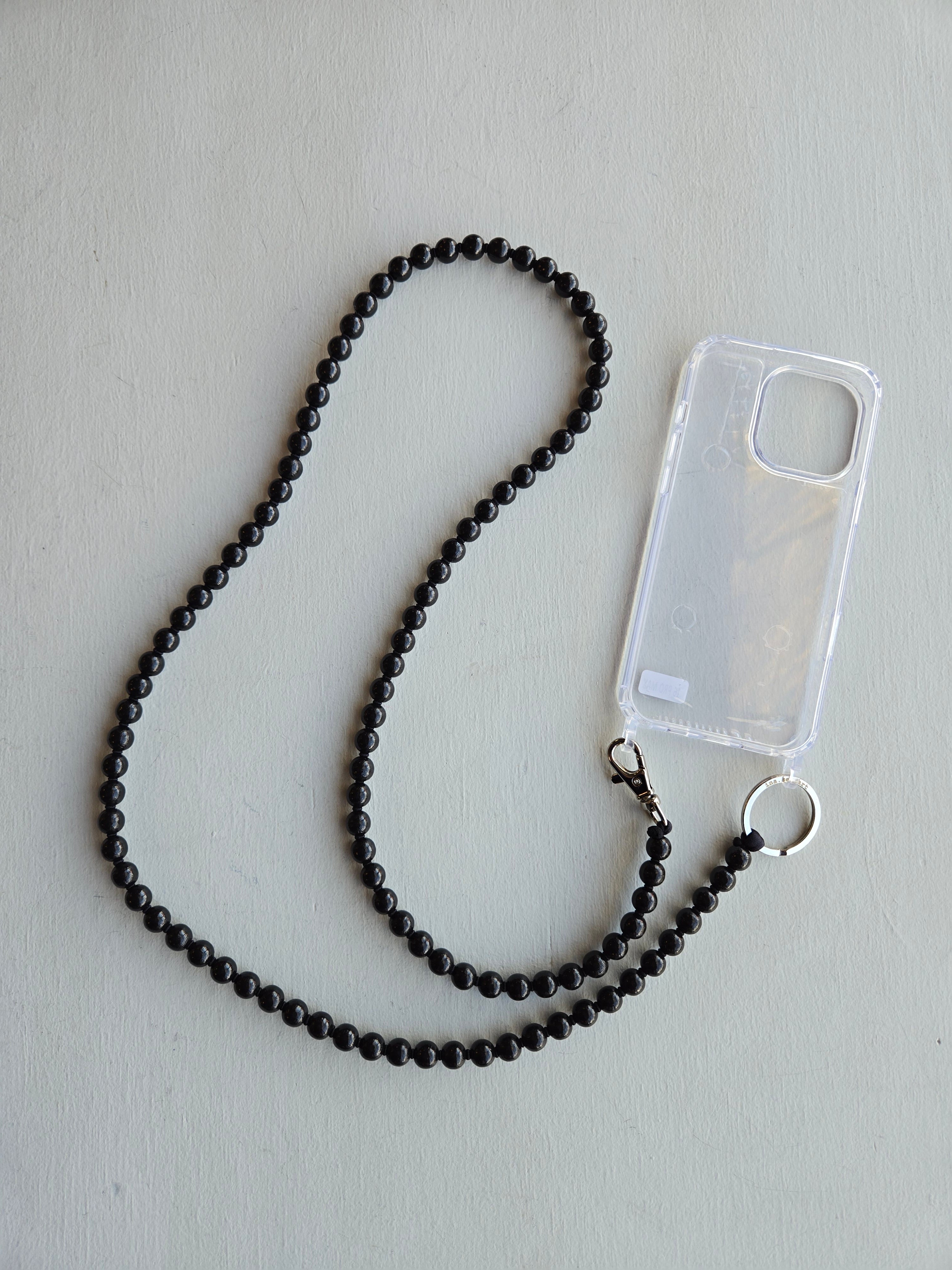 Ina Seifart - Handykette Phone Necklace - black