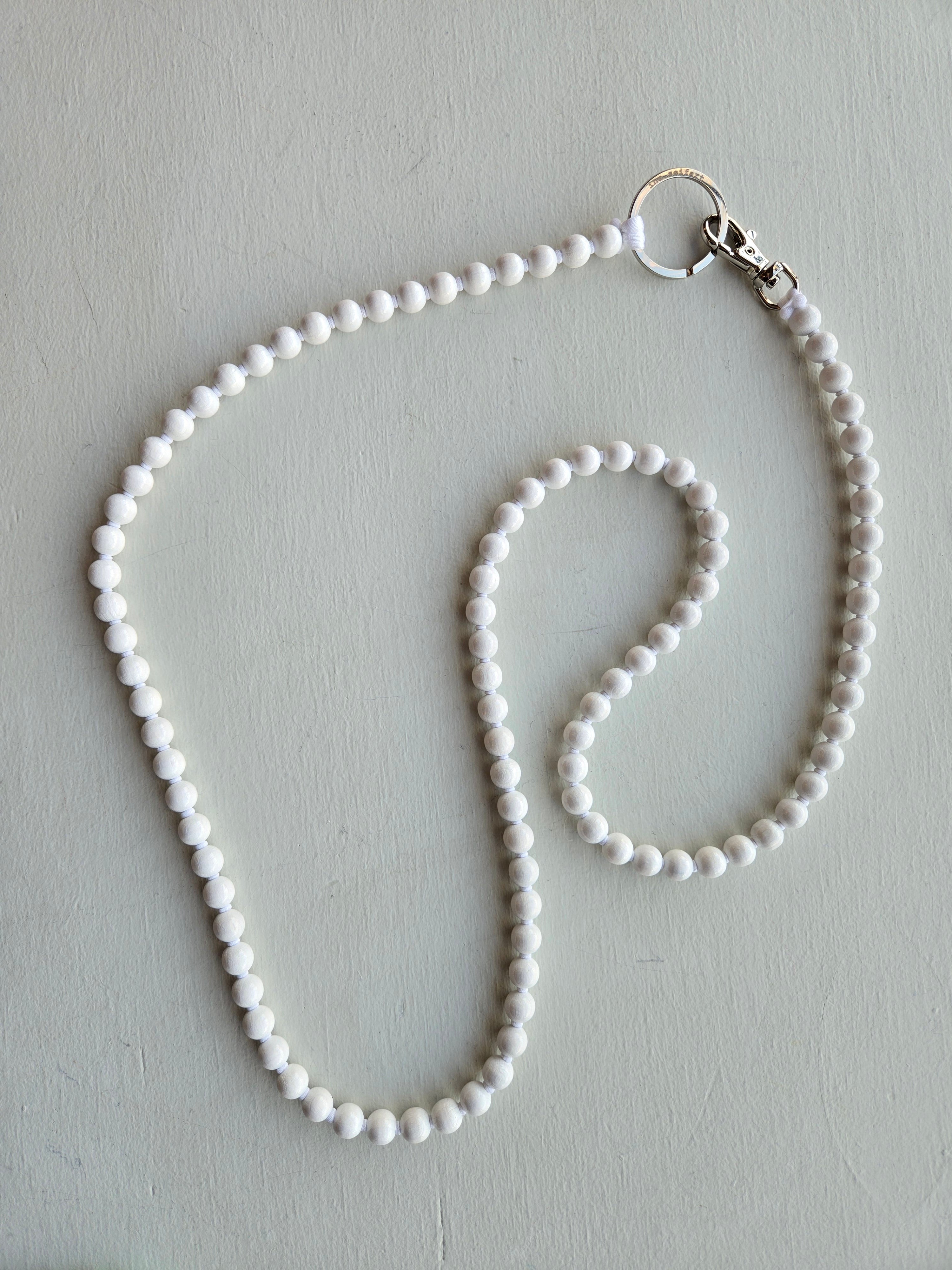 Ina Seifart - Handykette Phone Necklace - white