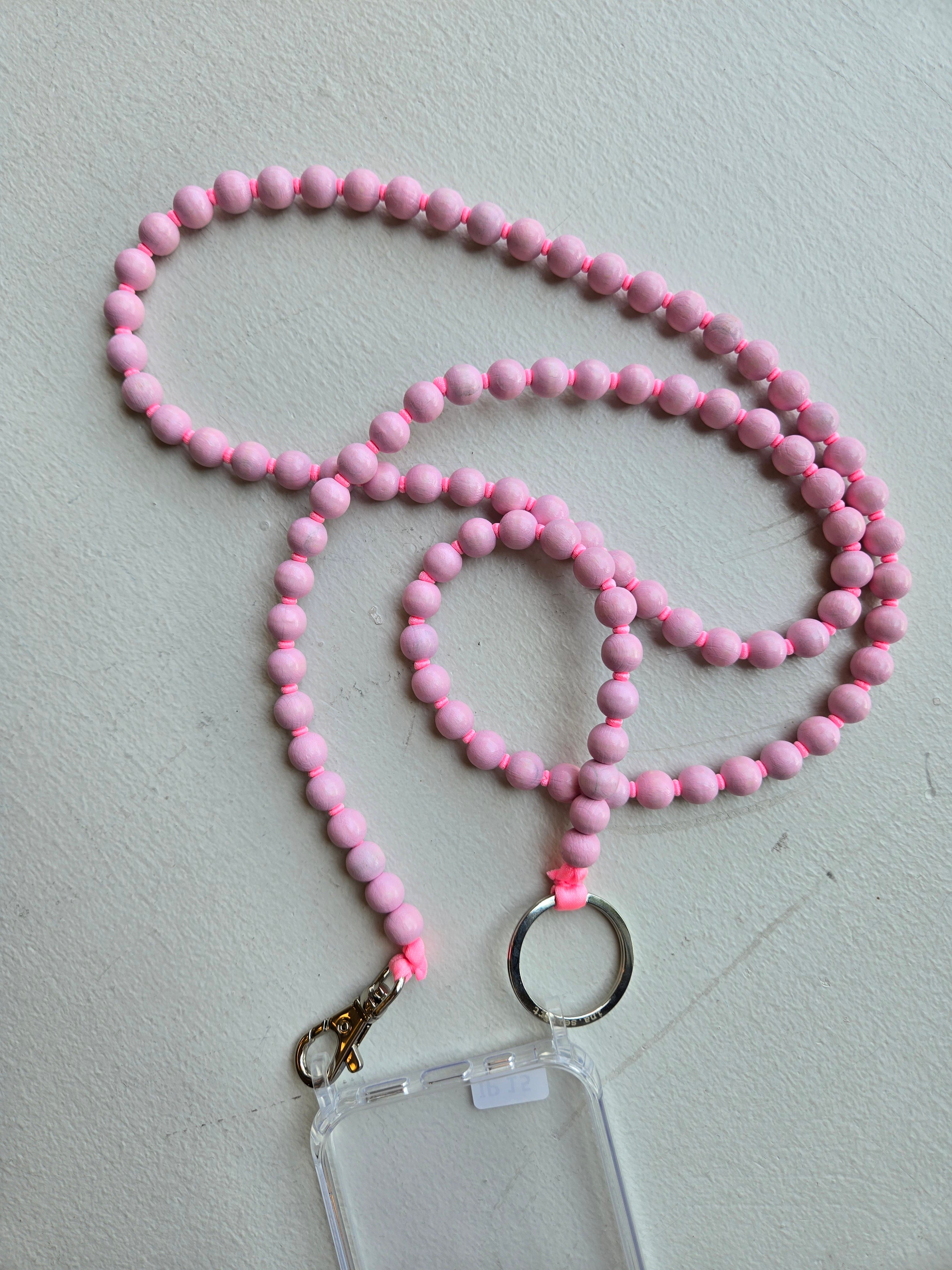 Ina Seifart - Handykette Phone Necklace - Pastel Rose