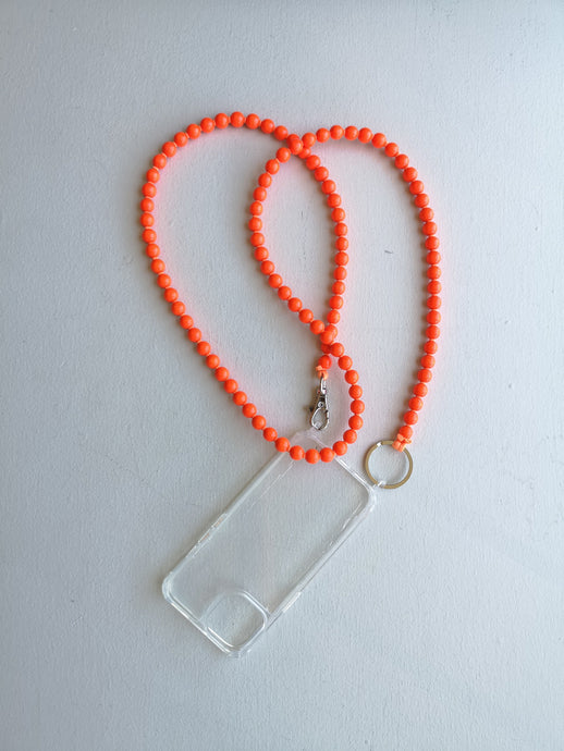 Ina Seifart Handykette Phone Necklace - Neon Orange