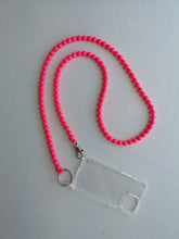 Load image into Gallery viewer, Ina Seifart Handykette Phone Necklace - Neon Pink
