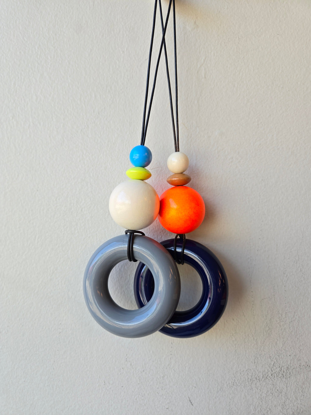 Ina Seifart - Neena Bag Charm - grey, navy