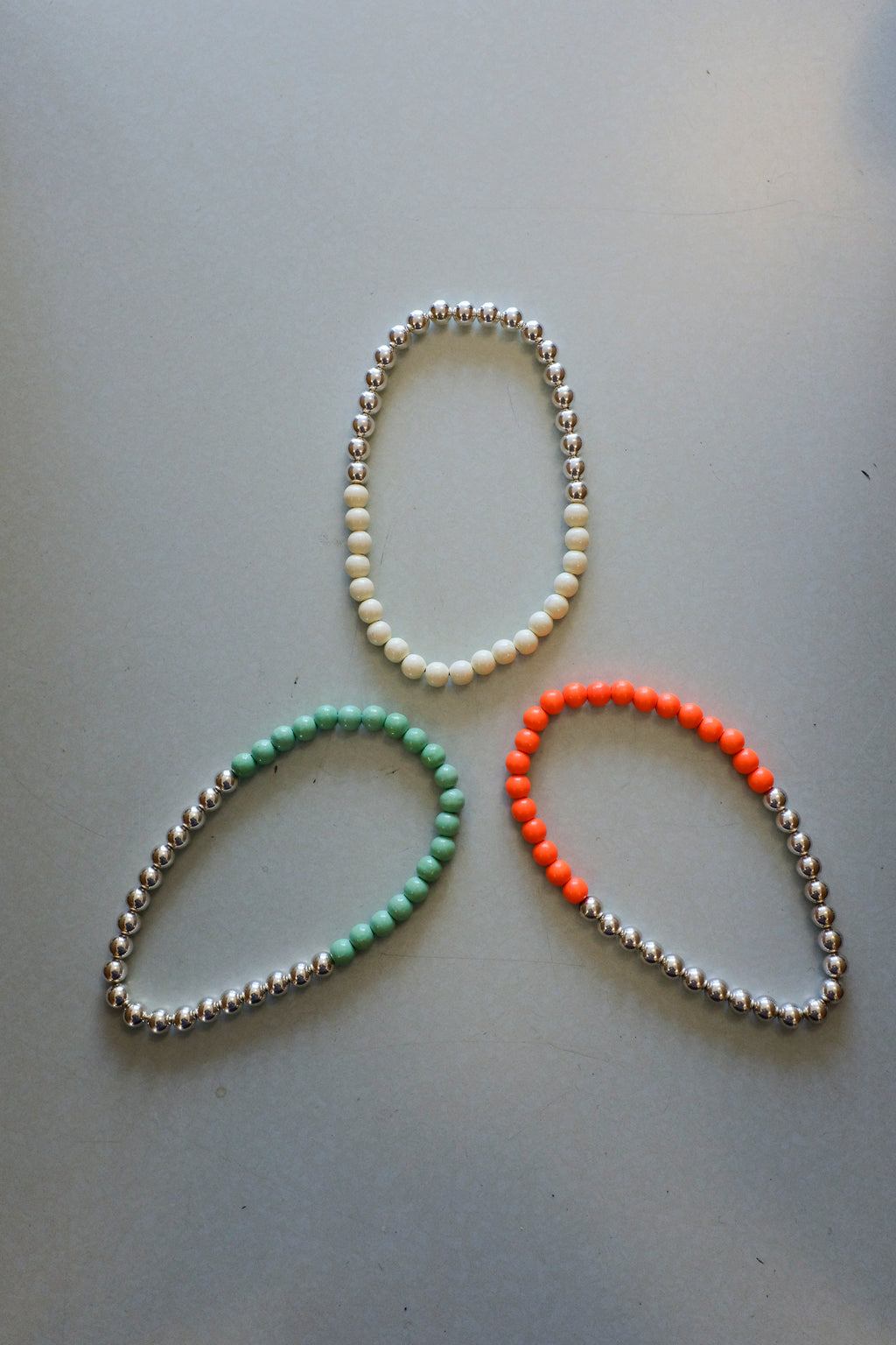 Ina Seifart - Perlen Necklace - Silver/Wood - all colors