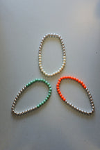 Ina Seifart - Perlen Necklace - Silver/Wood - all colors