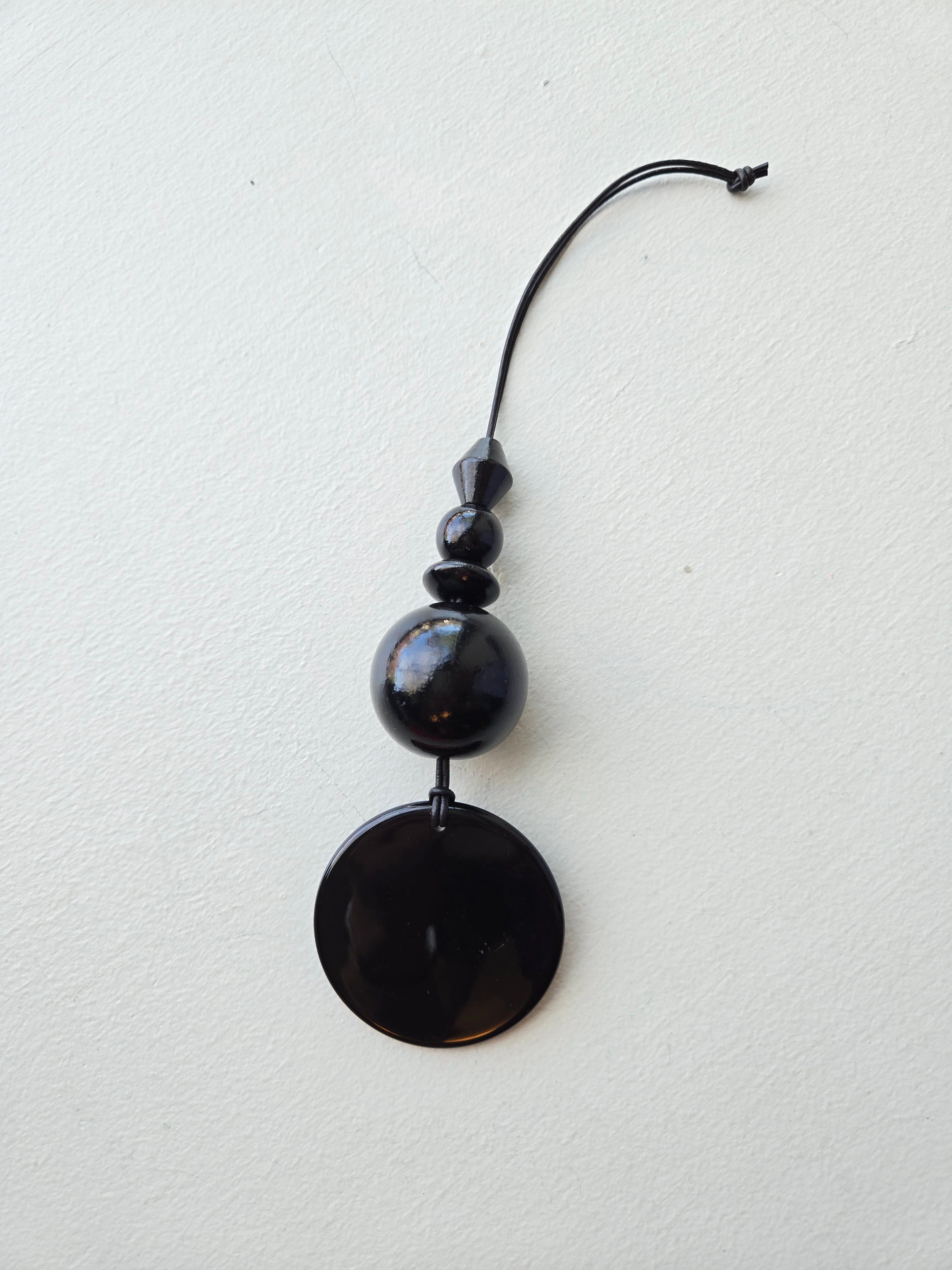 Ina Seifart - Viola Bag Charm - Black & Black