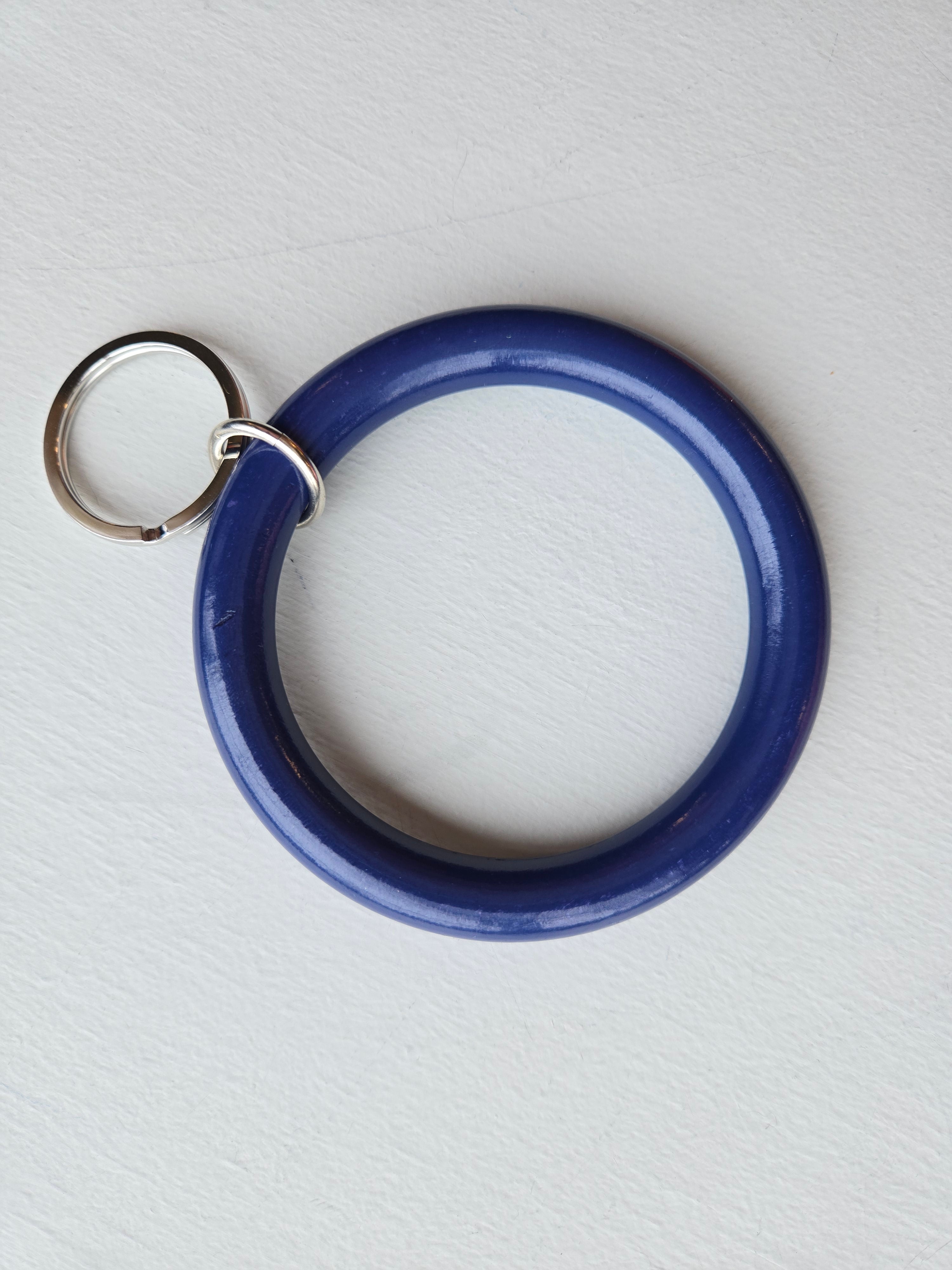 Ina Seifart - Wooden Ring Keyholder - blueberry