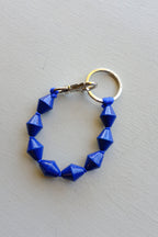 Ina Seifart - Zickzack Short Keychain - Blue
