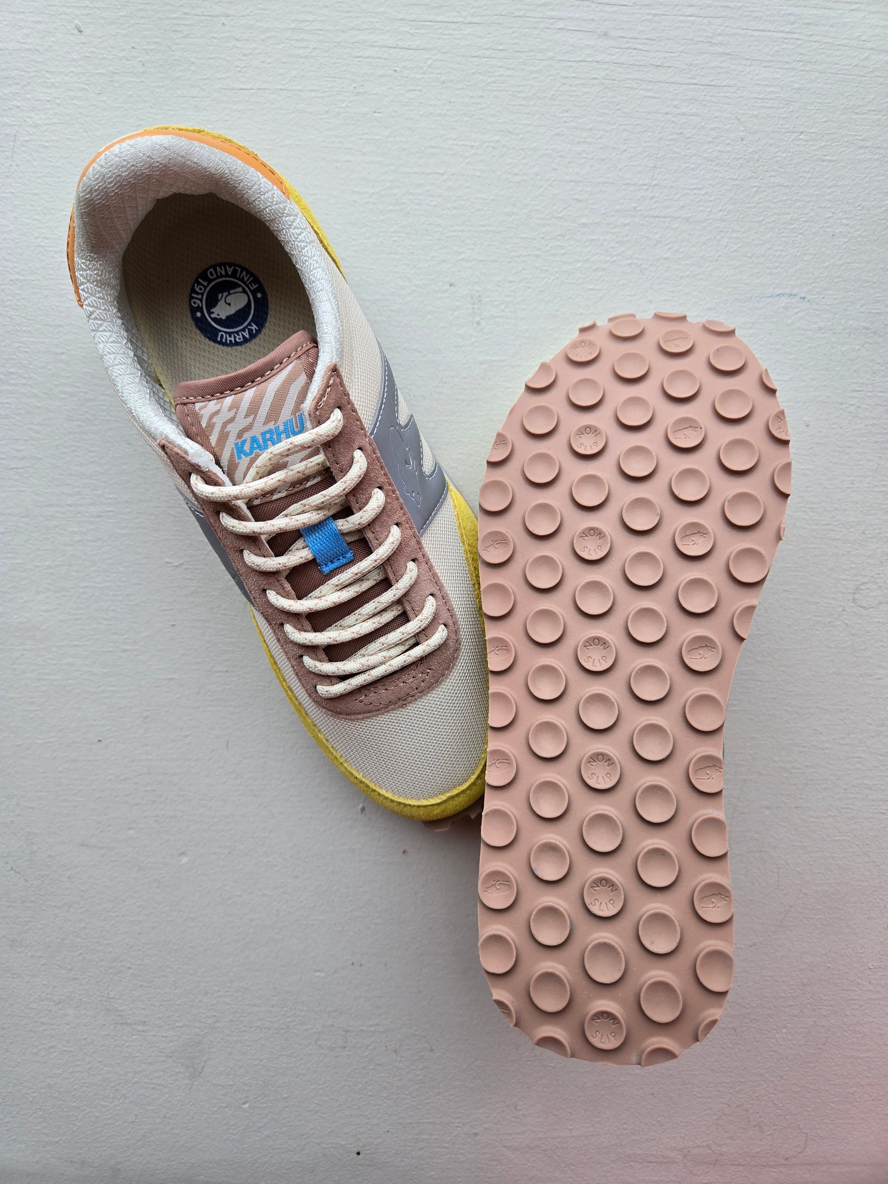 Albatross Control - Cream Gold/Turtledove - non slip rubber outsole