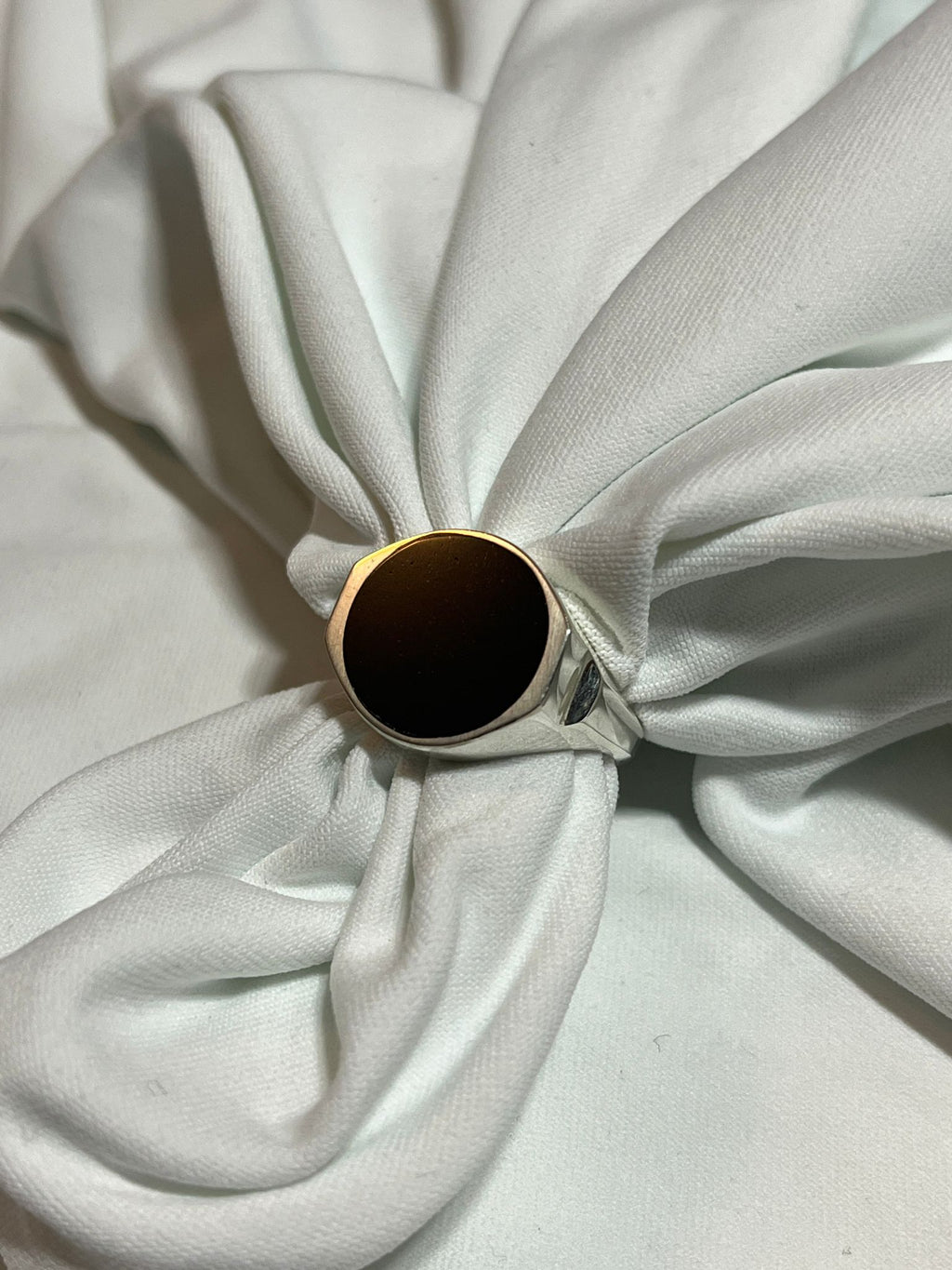 Lacar Crater Ring - Black Jade