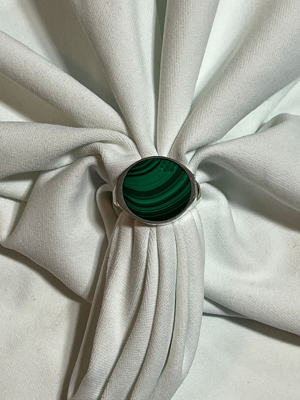 Lacar Crater Ring - Malachite