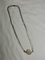 Lacar - Double City Necklace - Chalcedony & Pink Opal