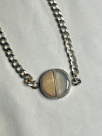 Lacar - Double City Necklace - Chalcedony & Pink Opal