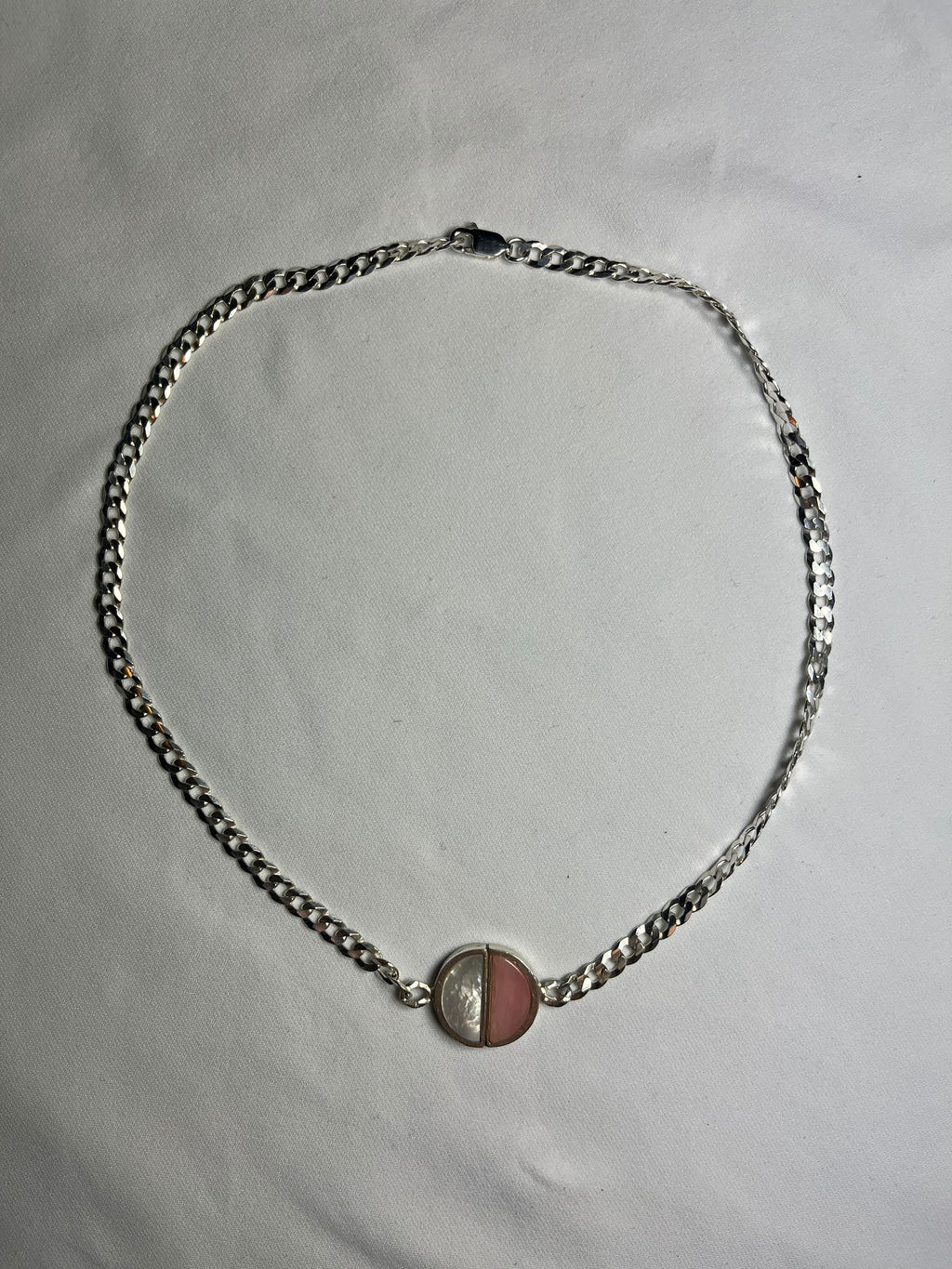 Lacar - Double City Necklace - Mother of Pearl & Pink Opal