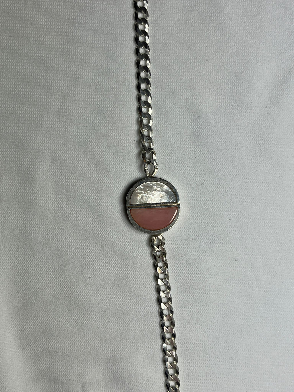 Lacar - Double City Necklace - Mother of Pearl & Pink Opal