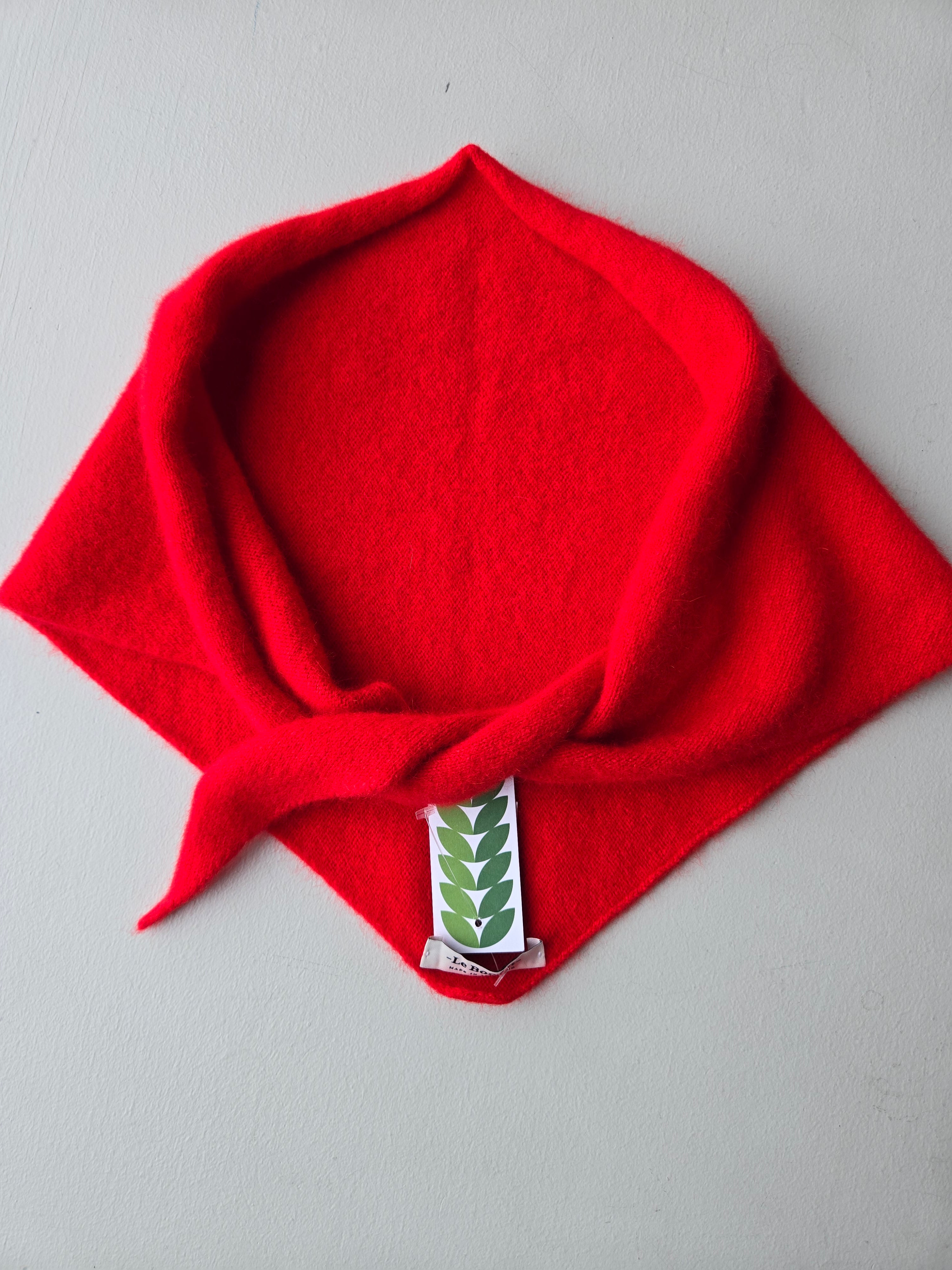 Le Bonnet - Bandana (Lambswool) - Crimson