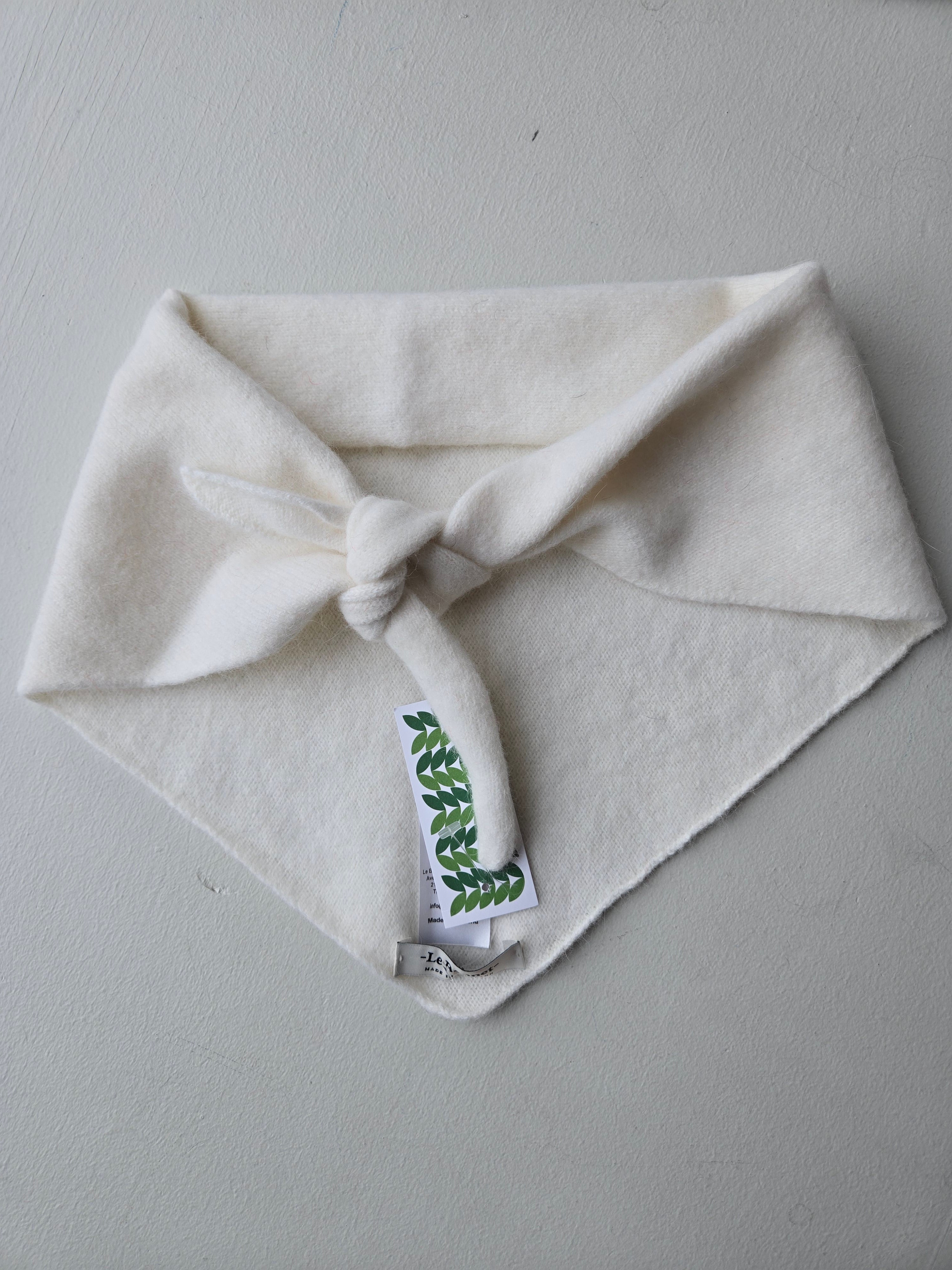 Le Bonnet - Bandana (Lambswool) - Snow