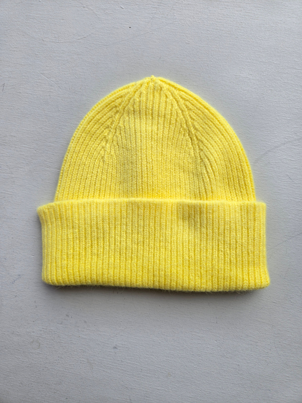 Le Bonnet - Beanie (Lambswool) - Acid Yellow